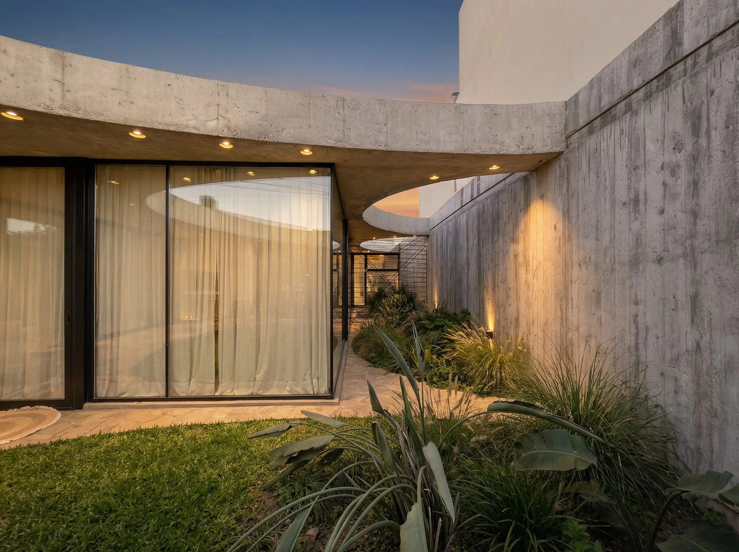 Casa Sukha, fotografía de la obra terminada