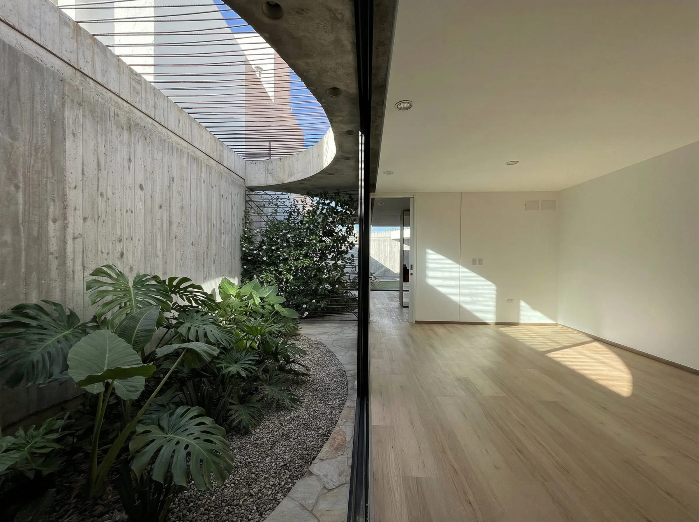 Casa Sukha, fotografía de la obra terminada