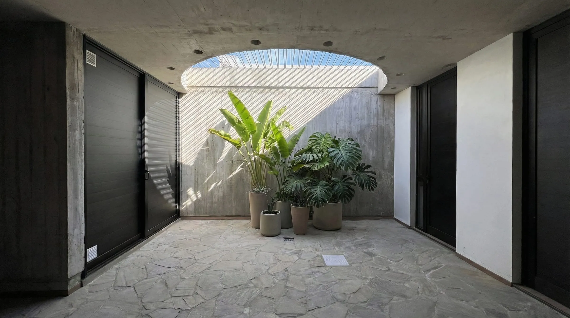 Casa Sukha, fotografía de la obra terminada