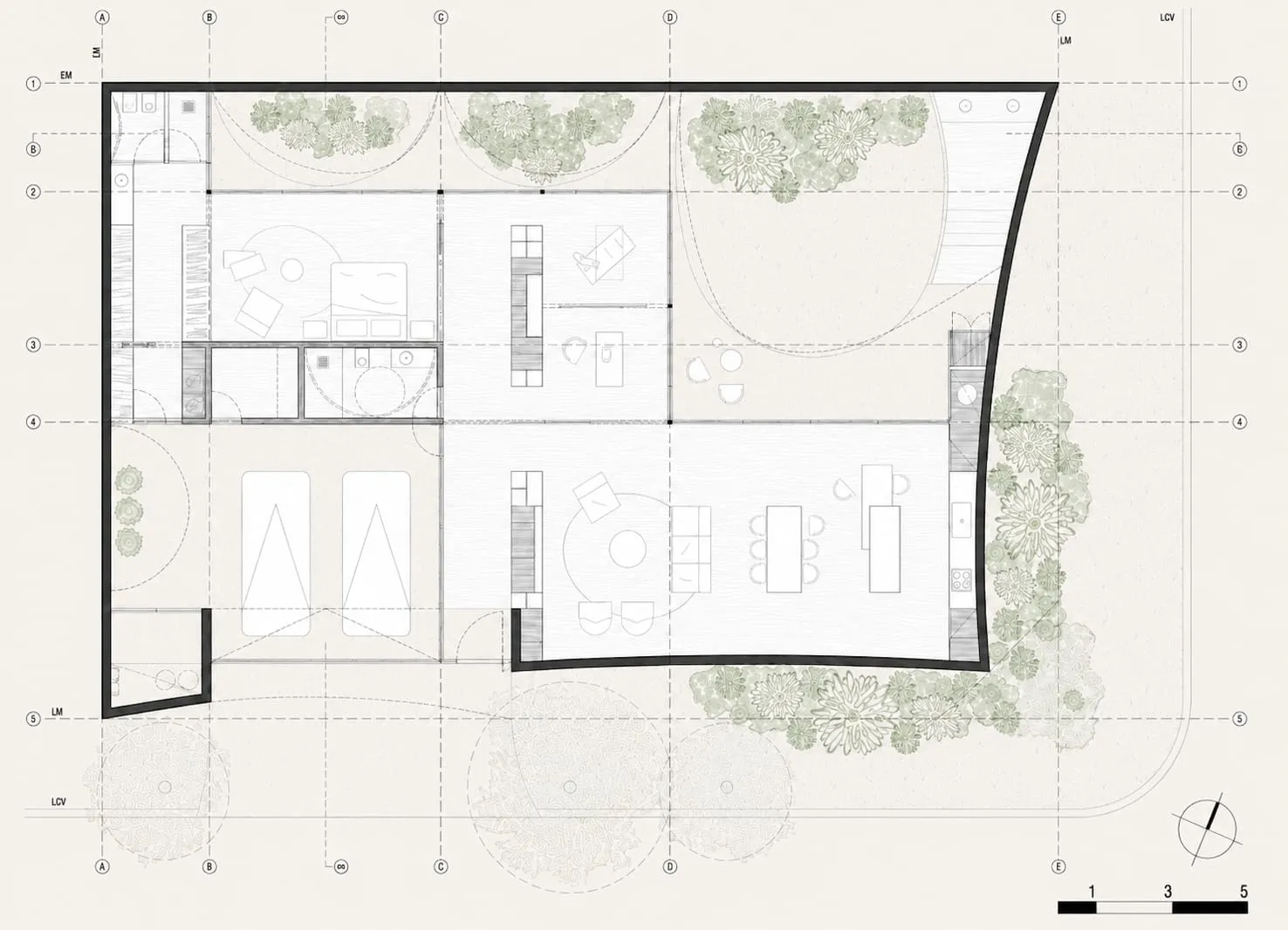 Casa Sukha, render del proyecto